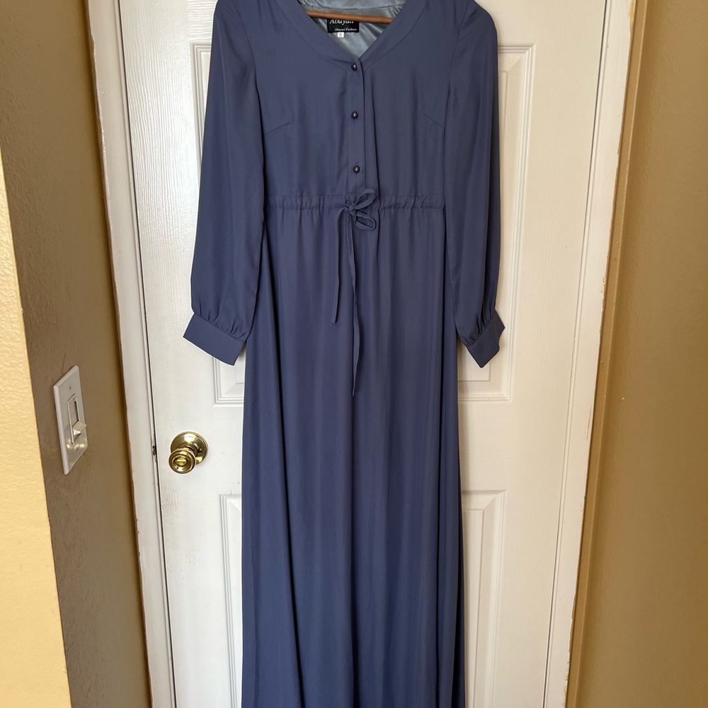Periwinkle Long Sleeve Maxi Dress